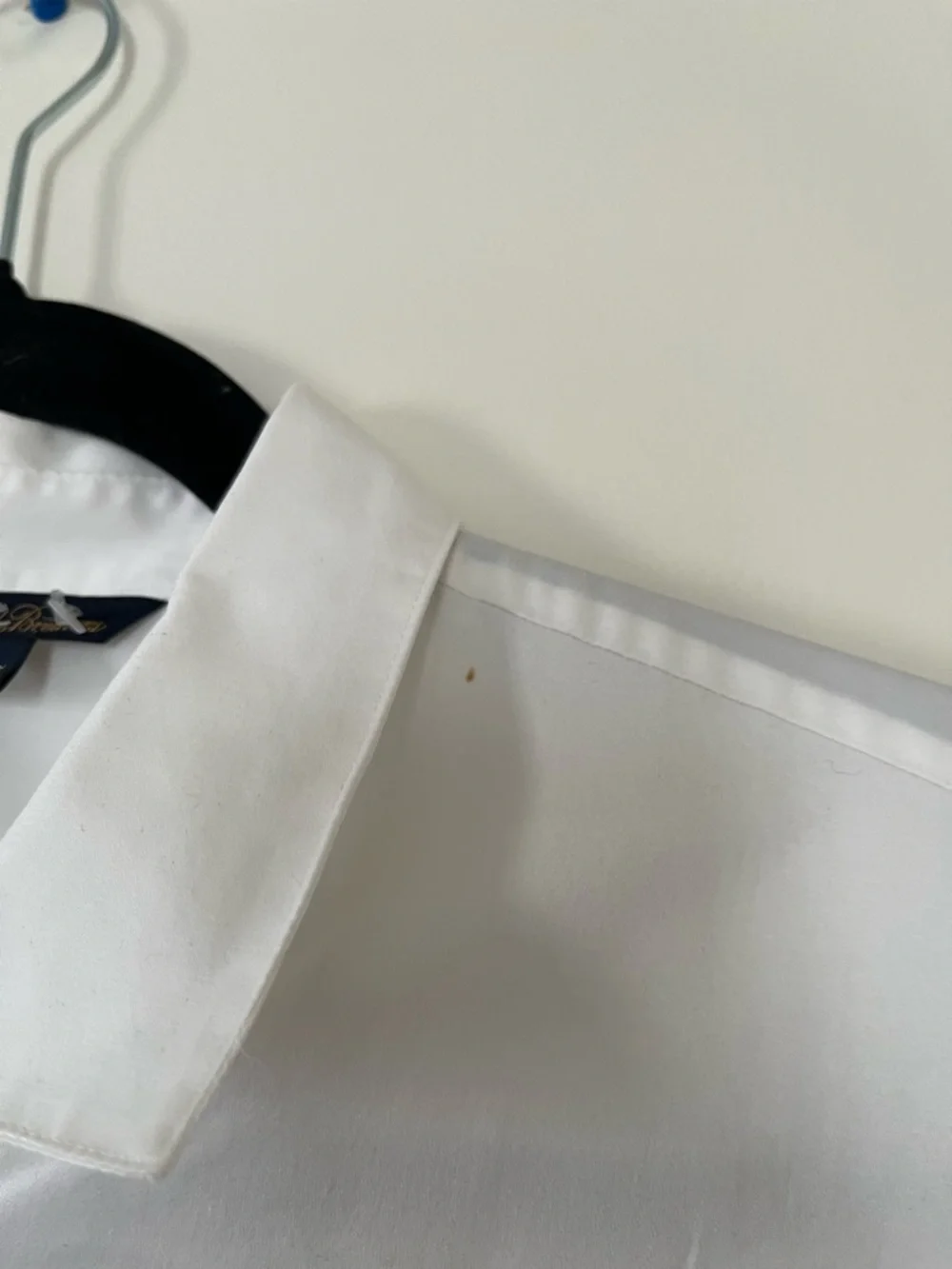 Brooks Brothers White Shirt Dress 8 Cotton Button Front Preppy Old Money Modest - Picture 2 of 9